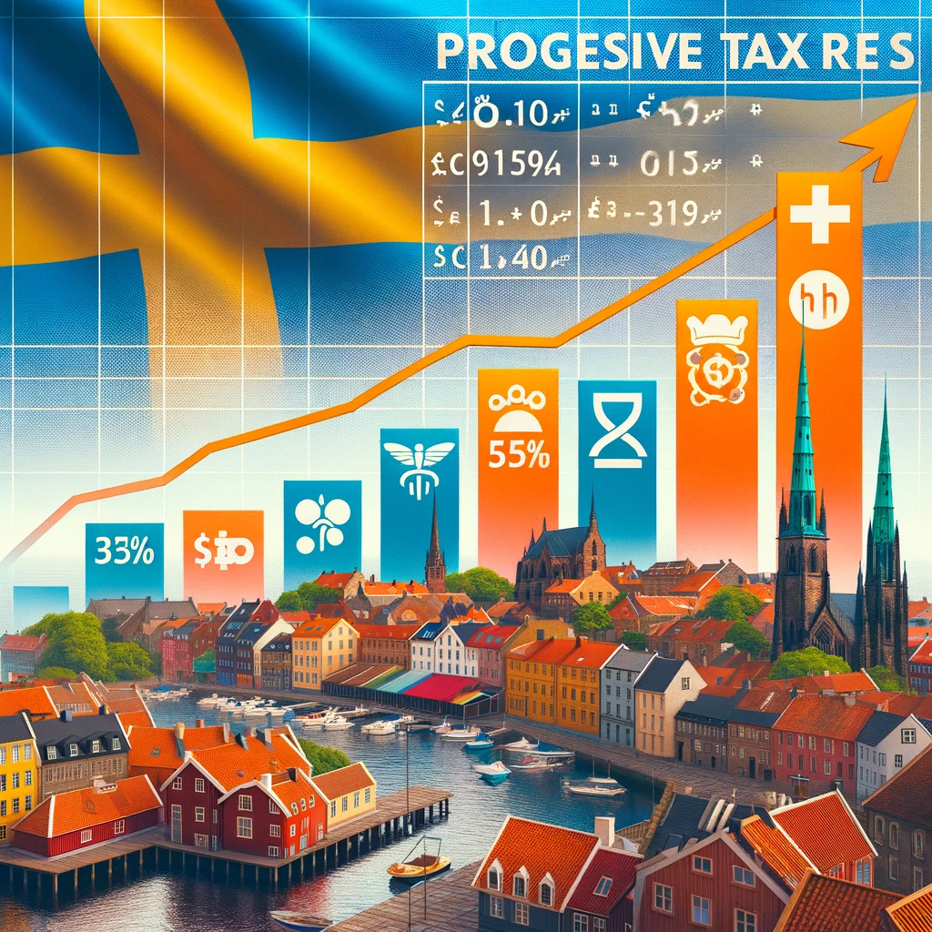 Scotland 40% tax increase image showing progressive raises in the economy 